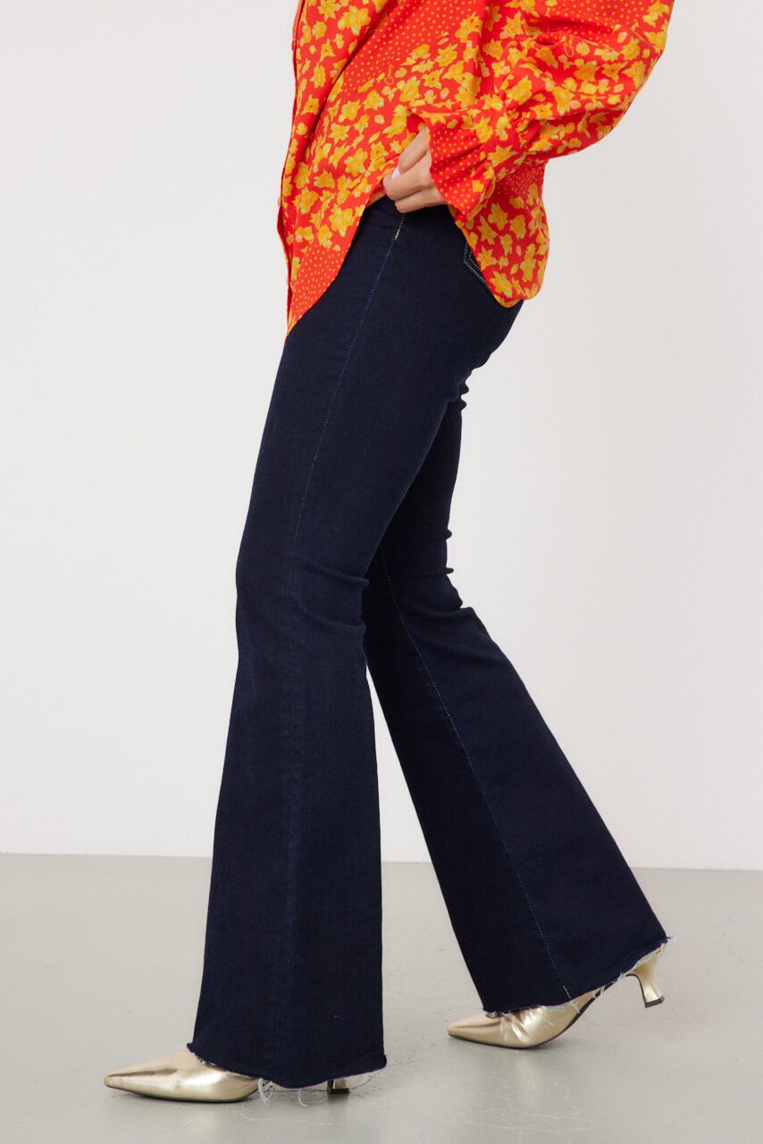 RODEO CROWNS「カットオフスリムフレアデニム」|デニム|