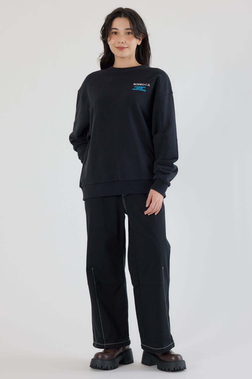 RODEO CROWNS「カラーアウトラインロゴスウェット」|パーカー|