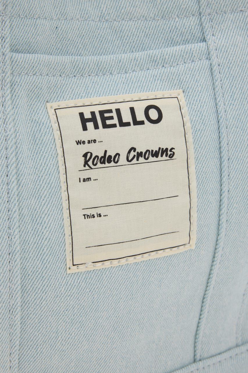 RODEO CROWNS「DENIMスクエア2WAYトート」|その他|