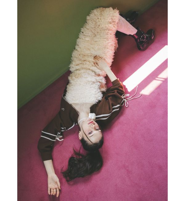 CALNAMUR「FEATHER LIKE TIGHT SK/フェザーライクタイトスカート【セットアップ対応商品】」|スカート|