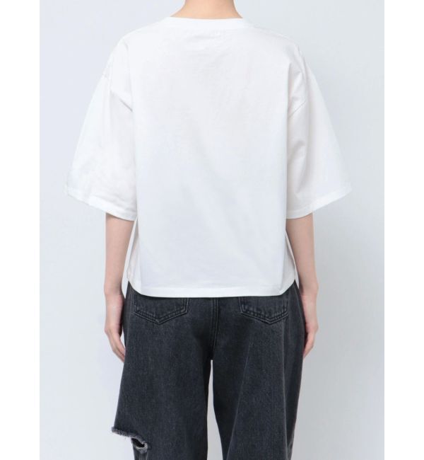 CALNAMUR「SHEER PLEATED LAYERED TEE/シアープレーテッドレイヤードTシャツ」|Tシャツ・カットソー|