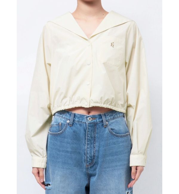 CALNAMUR「SAILOR COLLAR BLOUSON/セーラーカラーブルゾン」|ブルゾン・スタジャン|