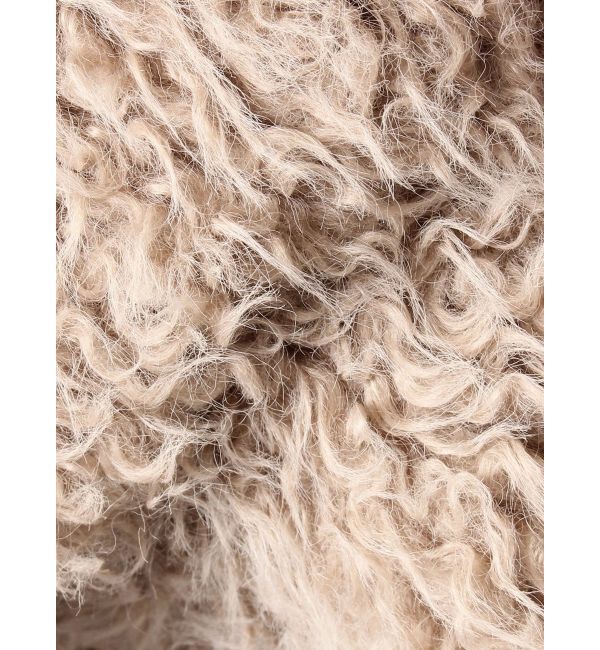 CALNAMUR「フェイクファーノースリーブスタンドブルゾン」|ブルゾン・スタジャン|