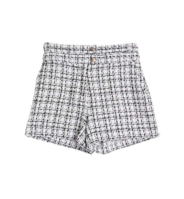 CALNAMUR「クラシカルツイードレイヤードライクミニマルショーツ」|その他|