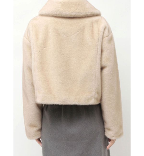 CALNAMUR「フェイクファーブルゾン」|ブルゾン・スタジャン|