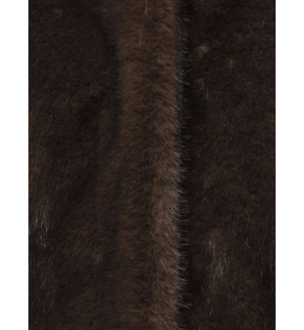 CALNAMUR「フェイクファーブルゾン」|ブルゾン・スタジャン|