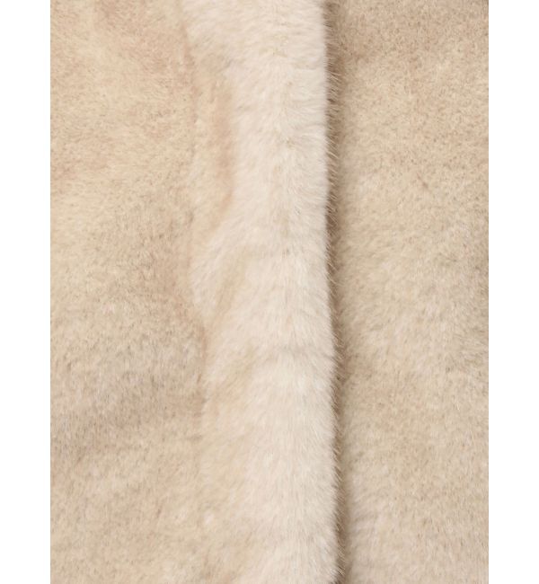 CALNAMUR「フェイクファーブルゾン」|ブルゾン・スタジャン|