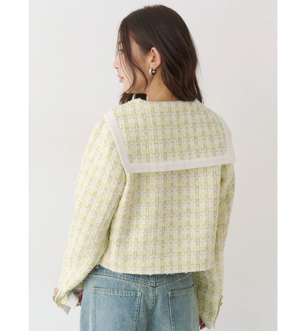 CALNAMUR「セーラーツイードジャケット」|その他|