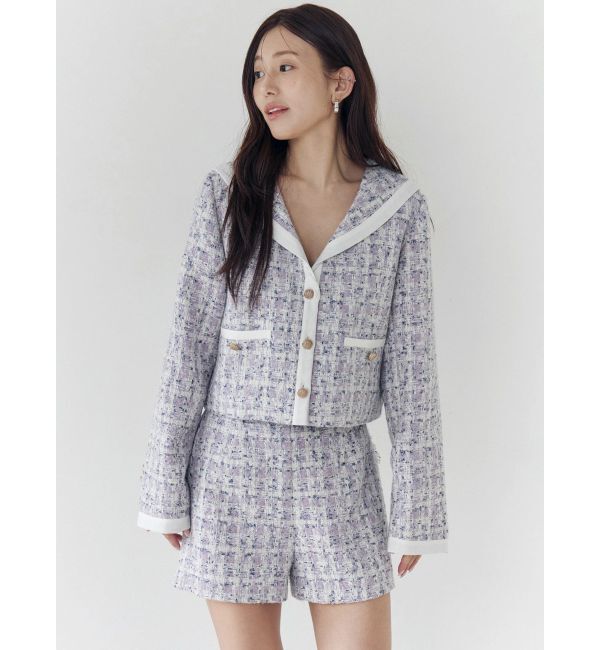 CALNAMUR「セーラーツイードジャケット」|その他|