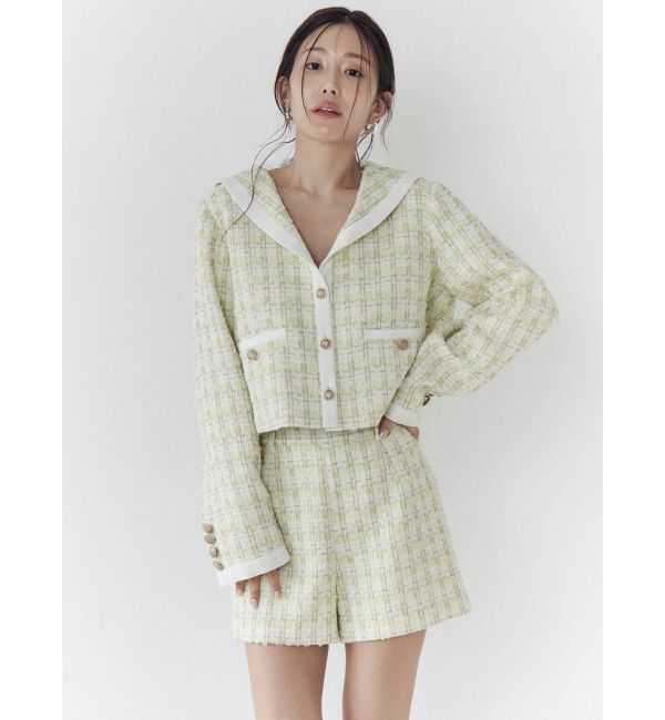 CALNAMUR「セーラーツイードジャケット」|その他|