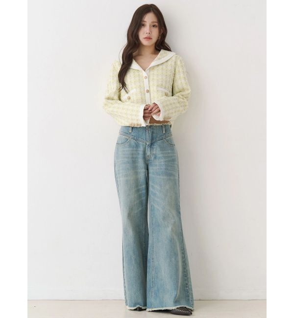 CALNAMUR「セーラーツイードジャケット」|その他|