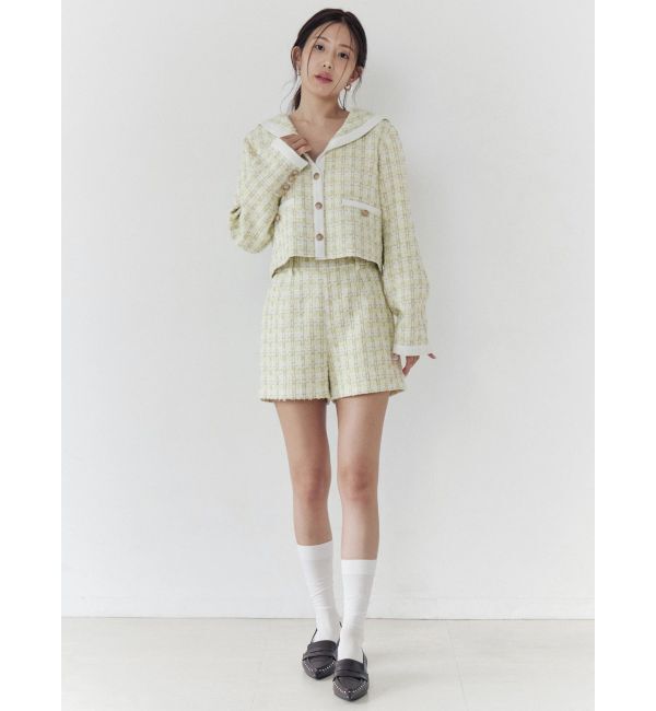 CALNAMUR「セーラーツイードジャケット」|その他|