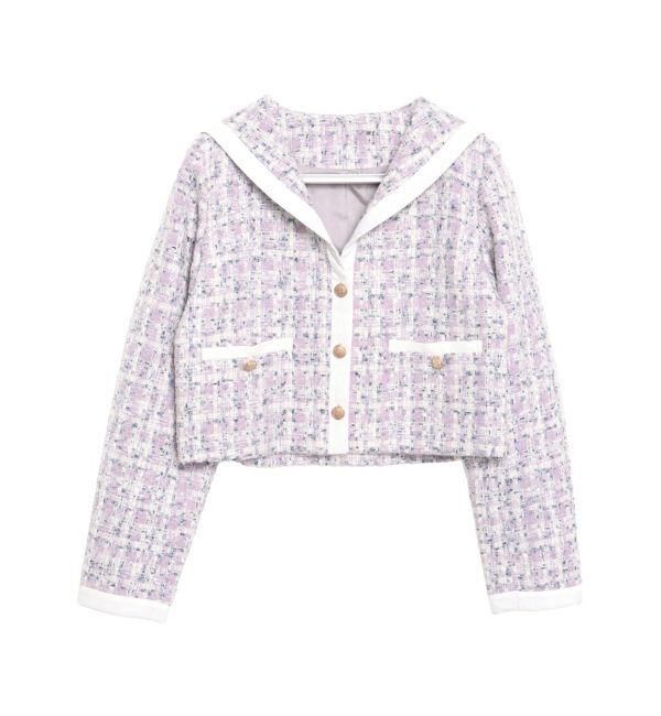 CALNAMUR「セーラーツイードジャケット」|その他|