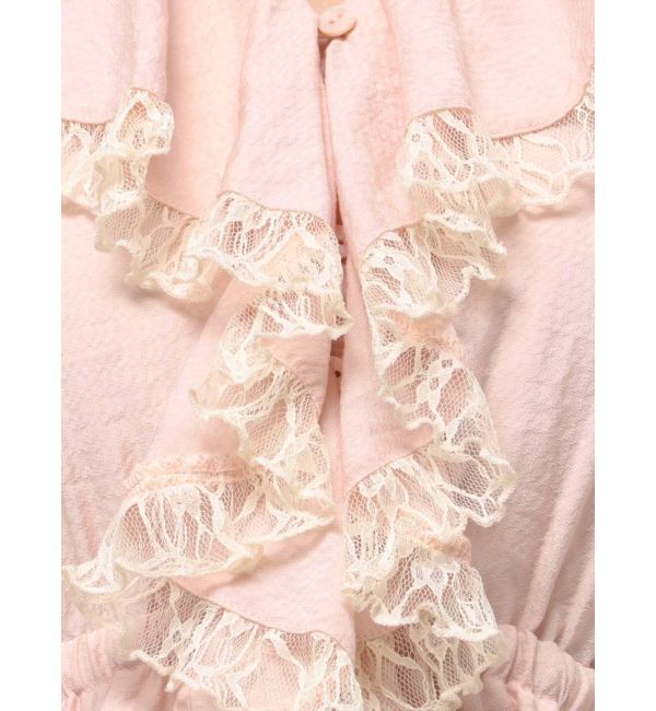 CALNAMUR「ラッフルフリルペプラムブラウス」|シャツ・ブラウス|