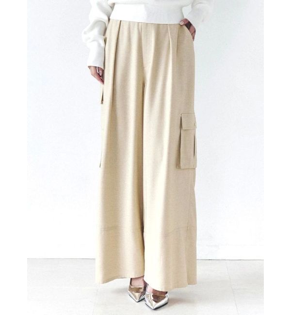 CALNAMUR「カーゴデザインパンツ」|その他|イエロー