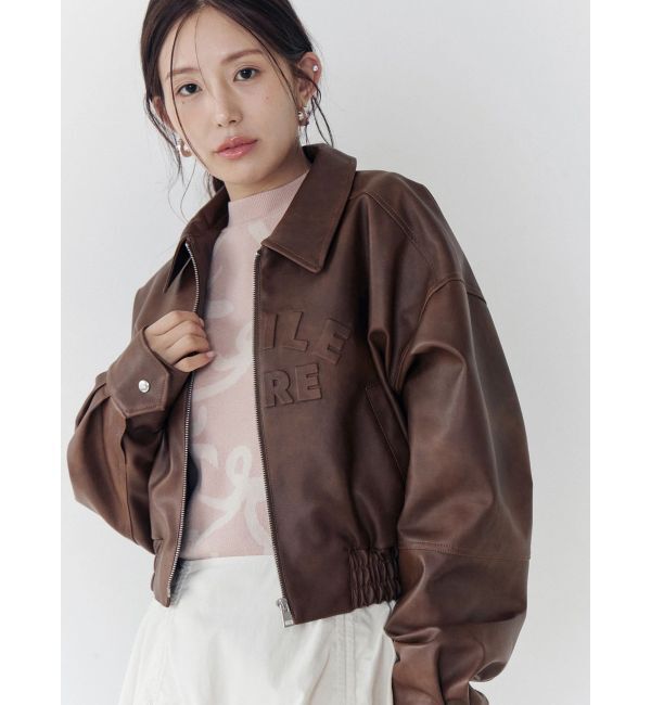 CALNAMUR「リボンパターンニット」|ニット・セーター|