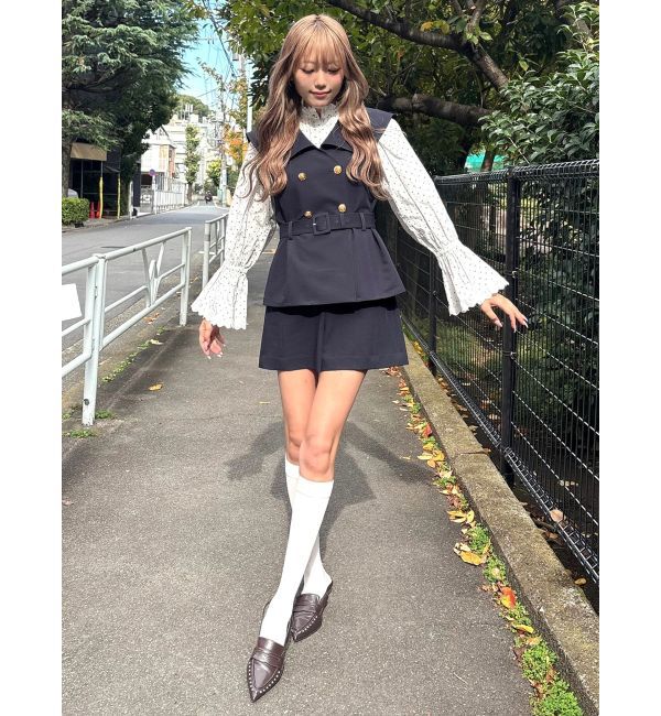 CALNAMUR「ダブルブレストビッグカラージレ」|その他|