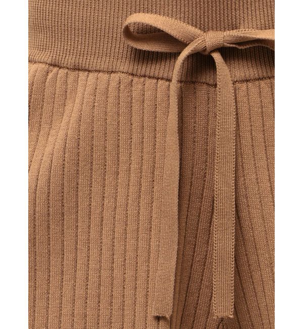CALNAMUR「バックフリンジニットパンツ」|その他|