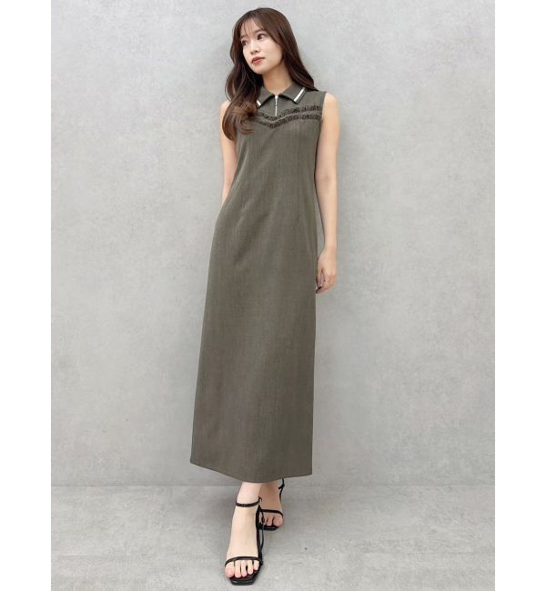 dazzlin「フチフリルレイヤードワンピース」|ワンピース|