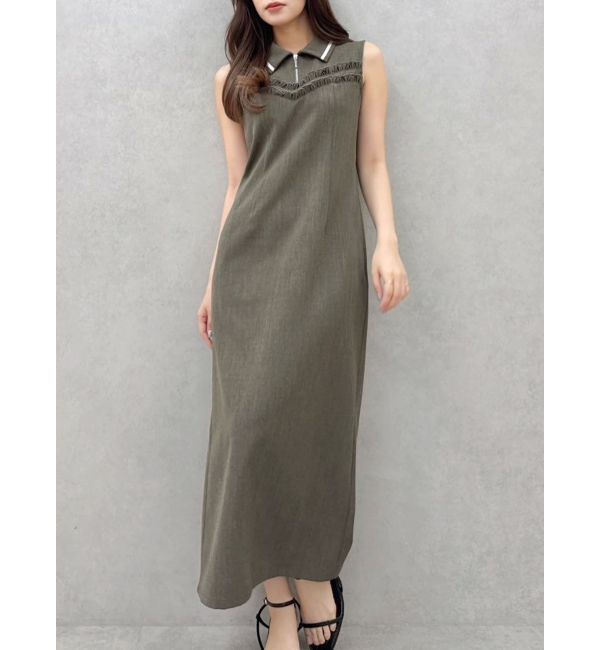 dazzlin「フチフリルレイヤードワンピース」|ワンピース|