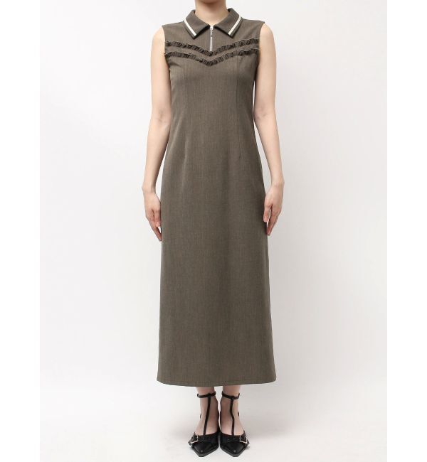 dazzlin「フチフリルレイヤードワンピース」|ワンピース|