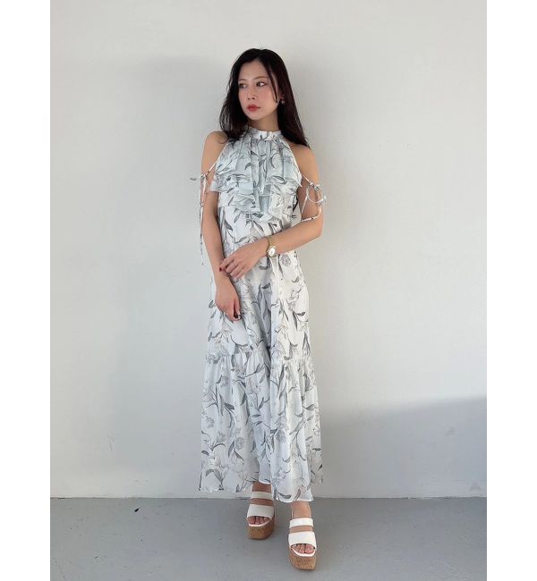 MERCURYDUO「花柄アメスリラッフルワンピース」|ワンピース|