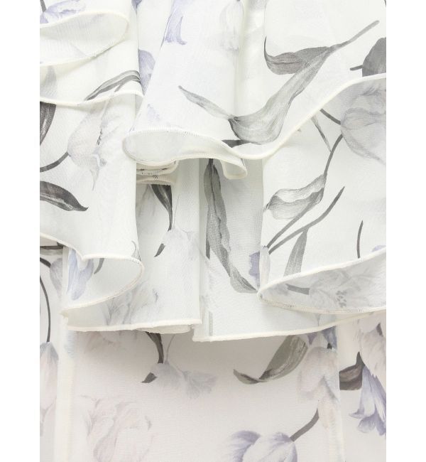 MERCURYDUO「花柄アメスリラッフルワンピース」|ワンピース|