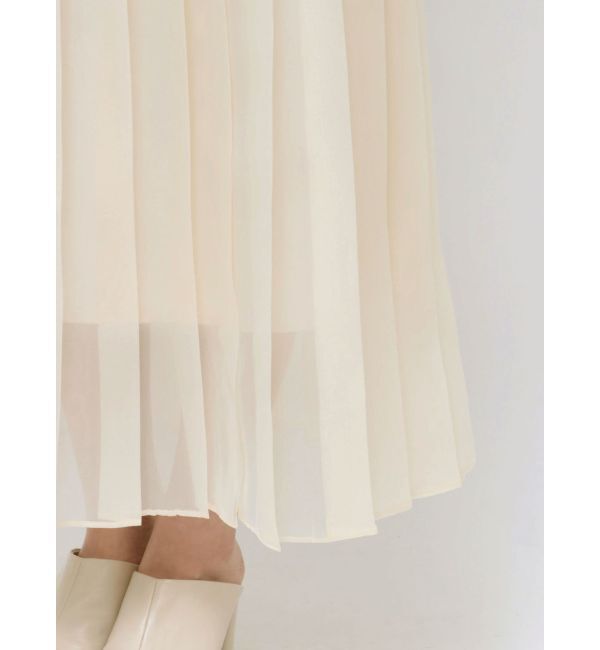 LAGUNAMOON「シアープリーツスカート」|スカート|