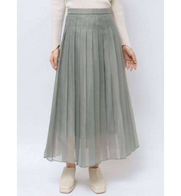 LAGUNAMOON「シアープリーツスカート」|スカート|