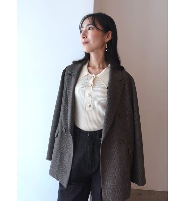 LAGUNAMOON「ダブルブレストテーラードジャケット」|テーラードジャケット|