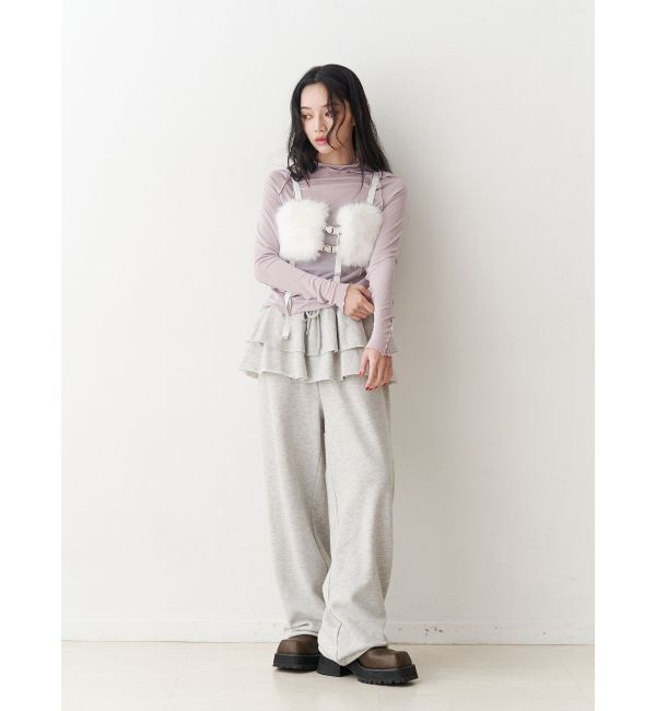 jouetie「ラメハイネックトップス」|Tシャツ・カットソー|