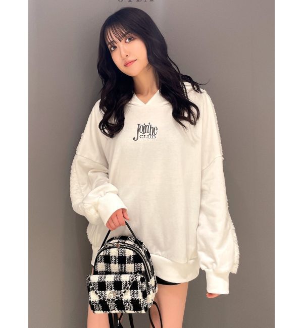 GYDA「ボアドッキングBIGパーカー」|パーカー|