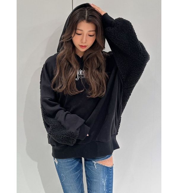 GYDA「ボアドッキングBIGパーカー」|パーカー|