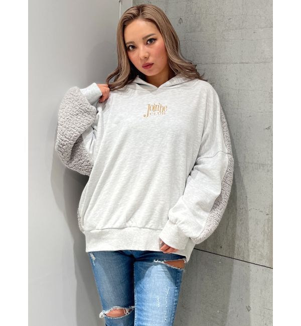 GYDA「ボアドッキングBIGパーカー」|パーカー|