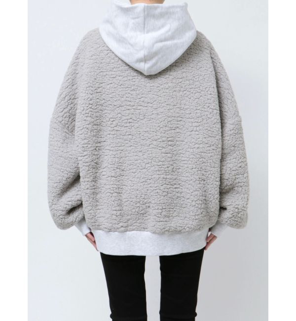 GYDA「ボアドッキングBIGパーカー」|パーカー|