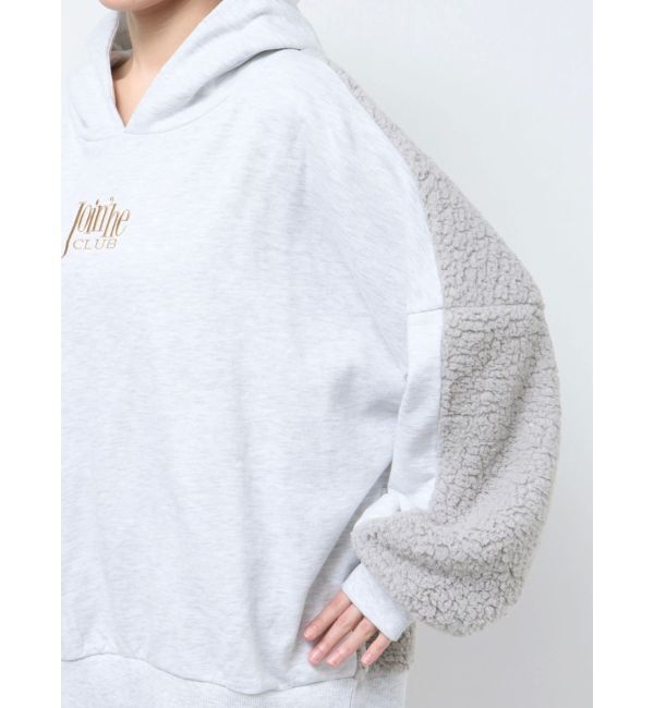 GYDA「ボアドッキングBIGパーカー」|パーカー|