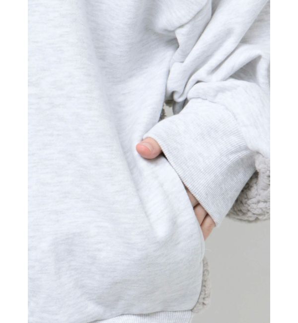 GYDA「ボアドッキングBIGパーカー」|パーカー|