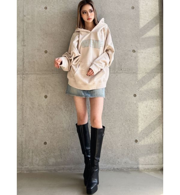 GYDA「WHIP STUDSスウェットパーカー」|パーカー|