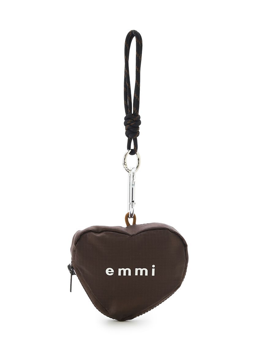emmi atelier「【10th】ハートチャーム付きエコバッグ」|エコバッグ|