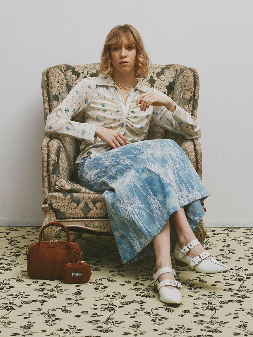 FURFUR「マルチマテリアルマーメイドスカート」|スカート|