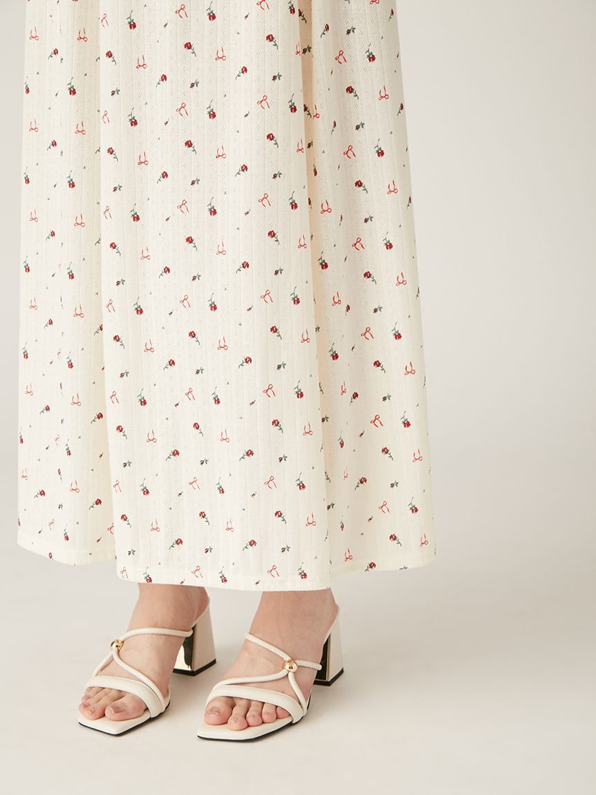 LILY BROWN Lingerie「【LILY BROWN Lingerie】ナイトブラドレス/プティ ローズ」|ルームウェア|