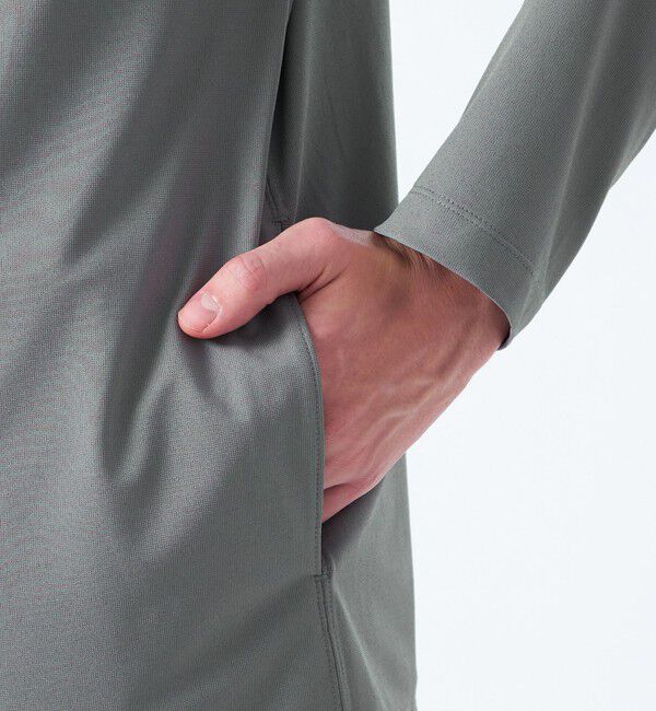 MACKINTOSH PHILOSOPHY「ドライフラットストレッチ ハイパーストレッチメッシュ カーディガン」|ブルゾン・スタジャン|