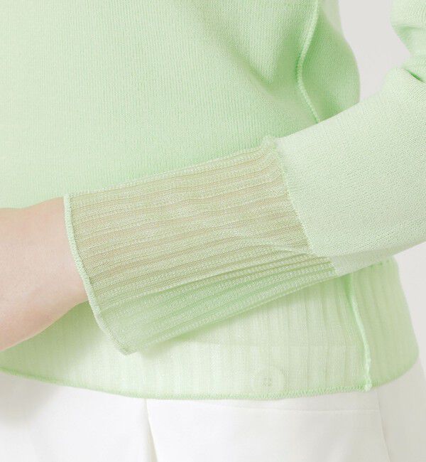  「【ドラマ着用商品】シアーコンビニットプルオーバー」|ニット・セーター|