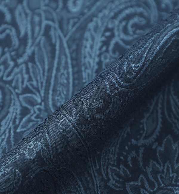  「サテンジャガードショートスリーブシャツ」|シャツ・ブラウス|