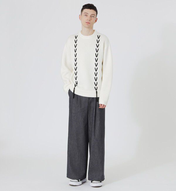  「2タックバギーデニム」|デニム|