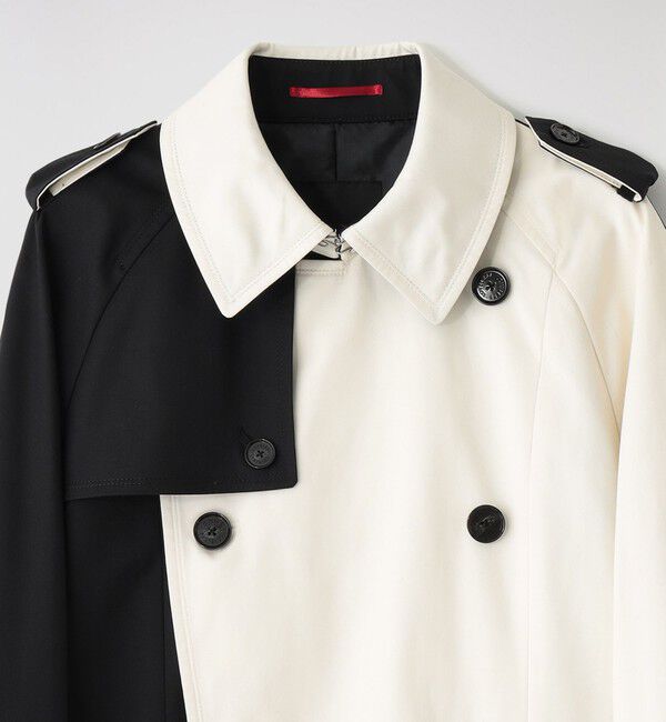  「ブロッキングトレンチコート」|トレンチコート|