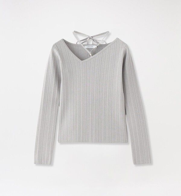  「ホルターカットアウトニット」|ニット・セーター|