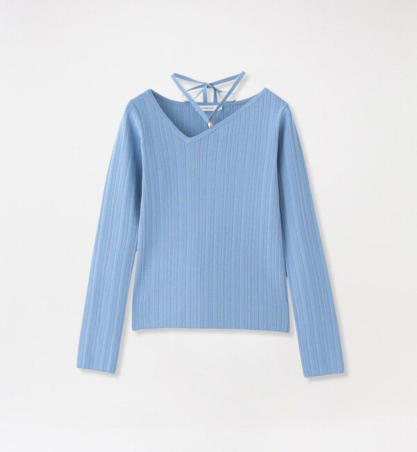  「ホルターカットアウトニット」|ニット・セーター|