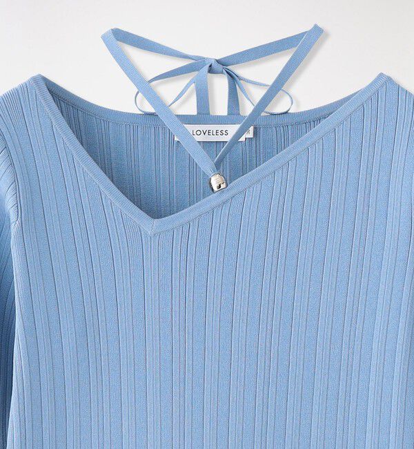  「ホルターカットアウトニット」|ニット・セーター|