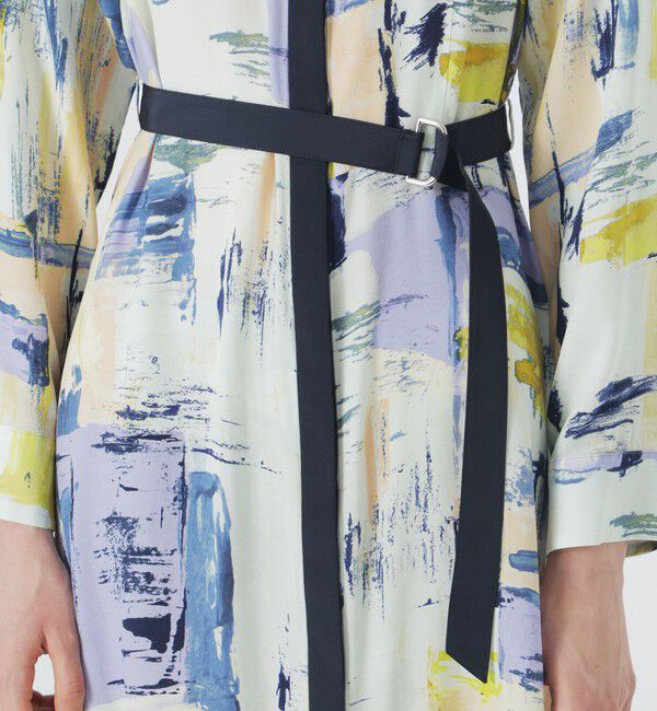  「ニュアンスプリントワンピース」|ワンピース|